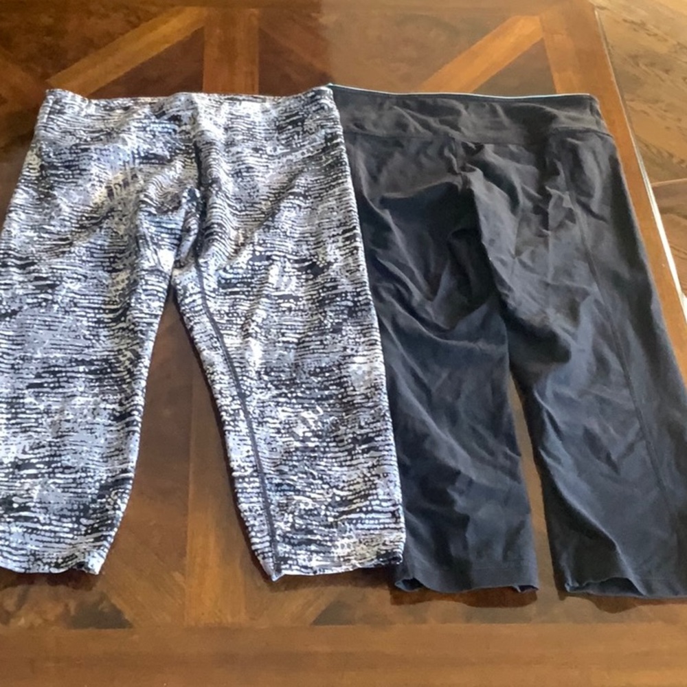 WORKOUT WOMENS PANTS  (2 PAIR) L